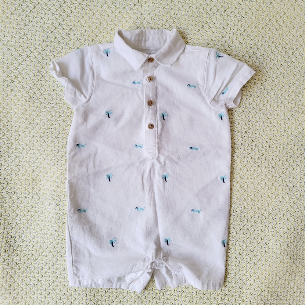 Janie and Jack Romper, EUC, size 6-12